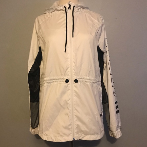 adidas women's outline windbreaker jacket